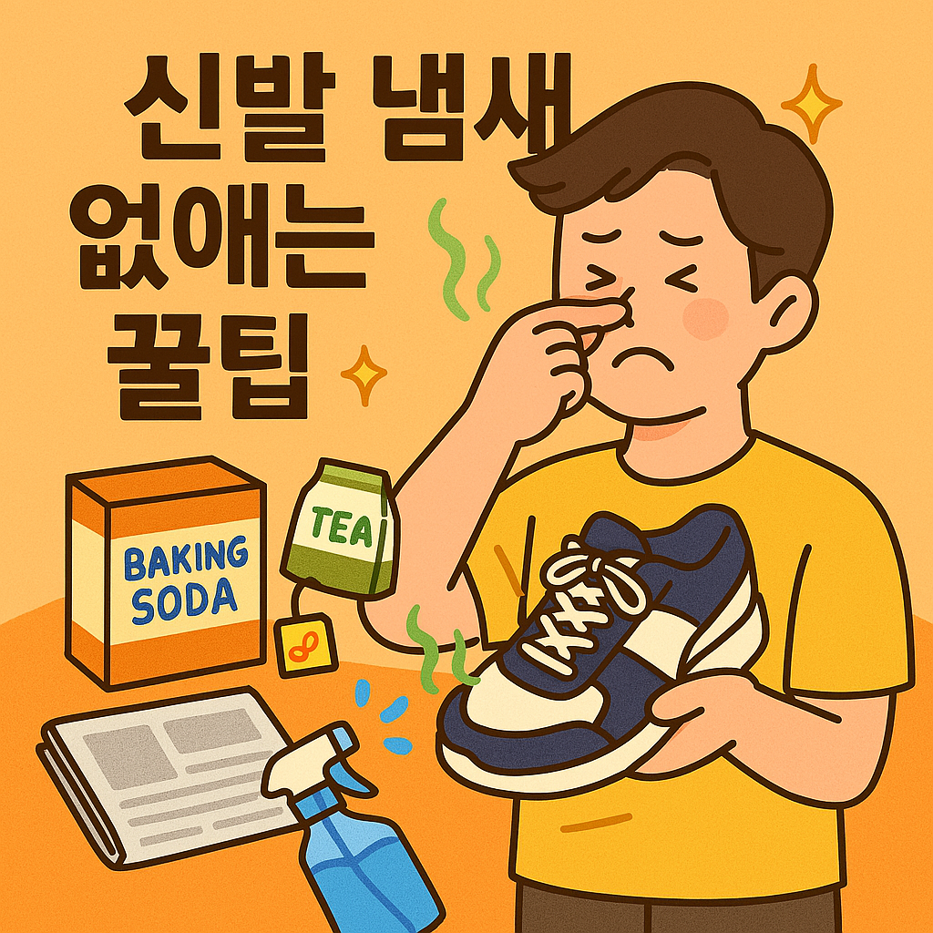 신발 냄새 없애는 방법
