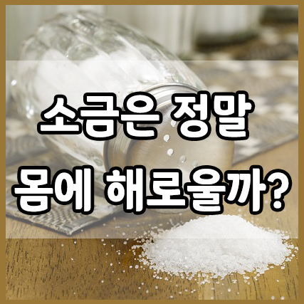  소금은 정말 몸에 해로울까?
