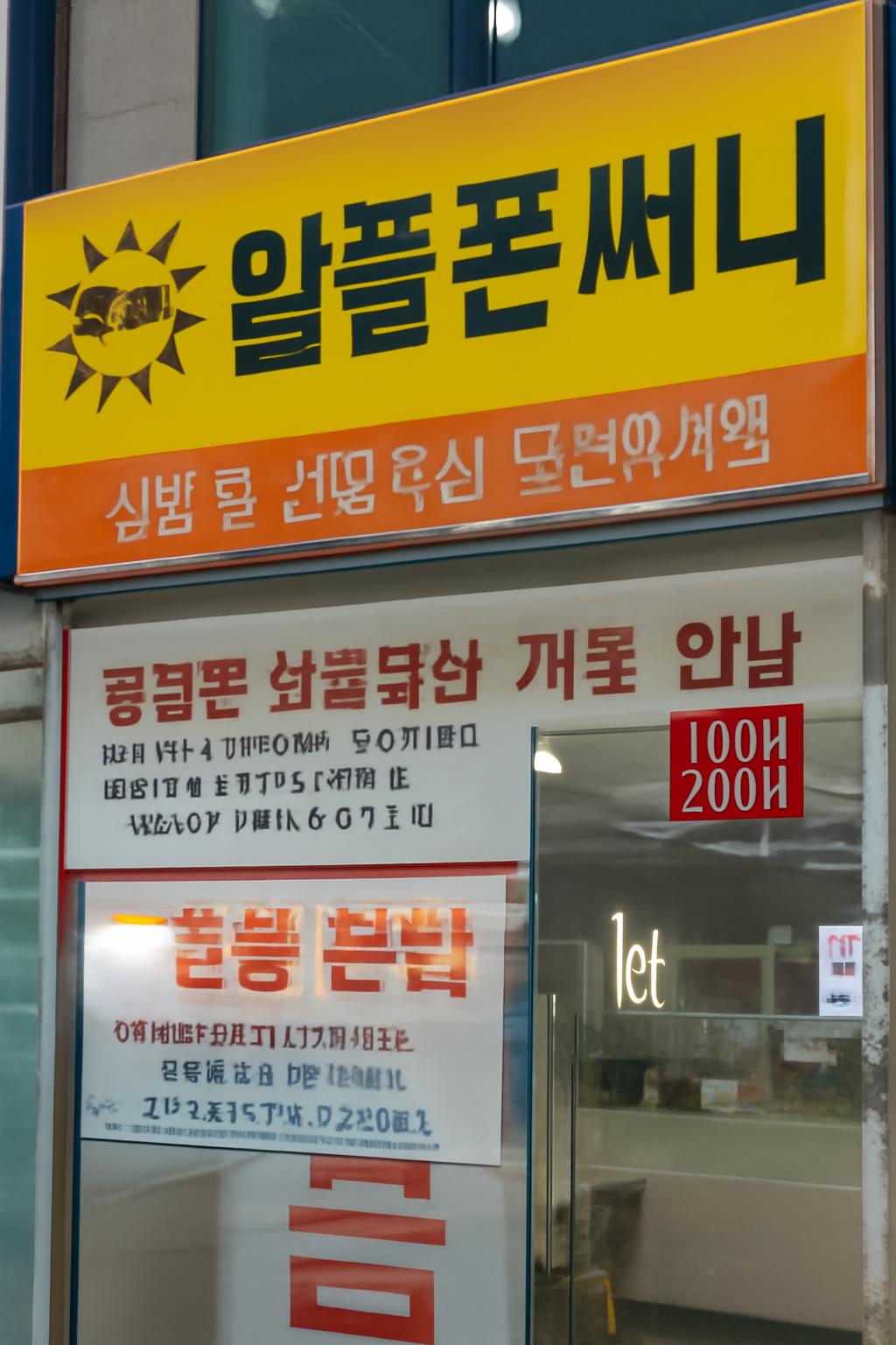 알뜰폰써니 선불 폰 선불유심 독산역지점