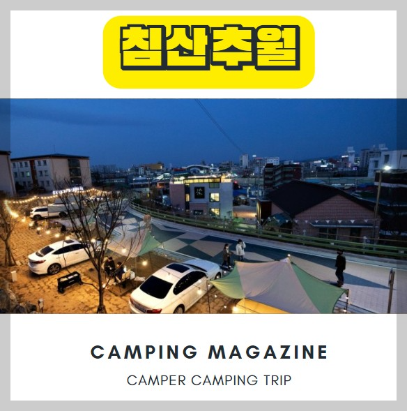 대전 근교 캠핑장 세종캠핑장 침산추월