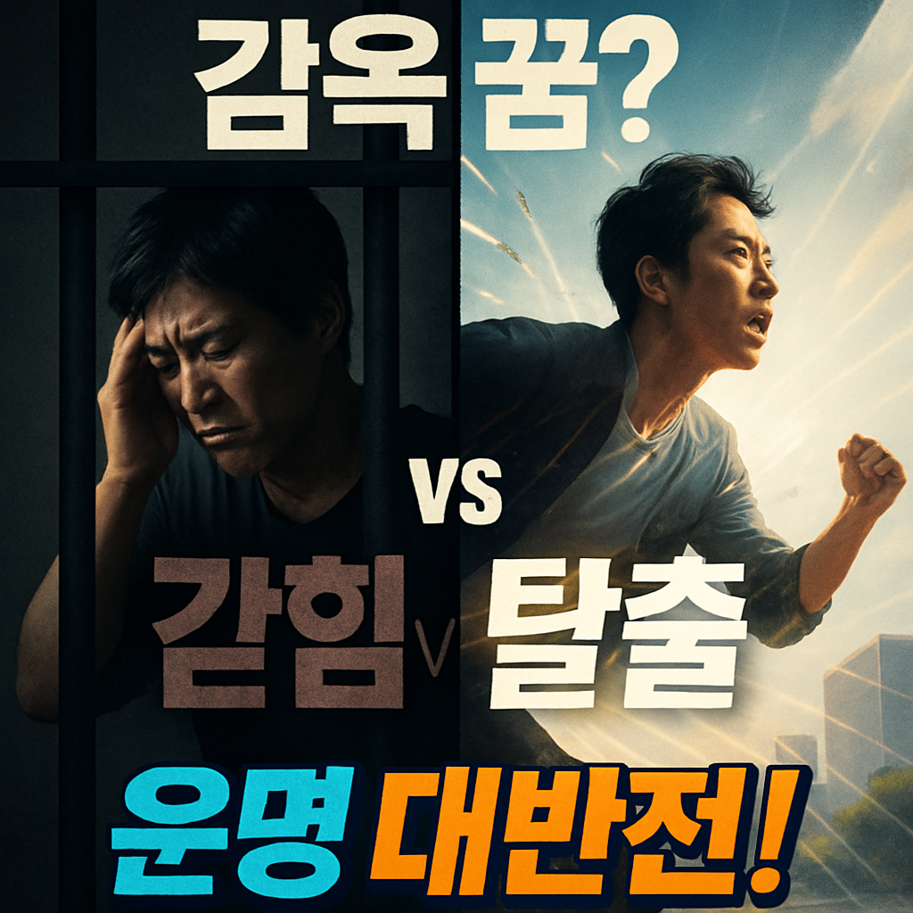 감옥에 갇히는 꿈 vs 탈출하는 꿈, 감옥 꿈 해몽 완전 분석!