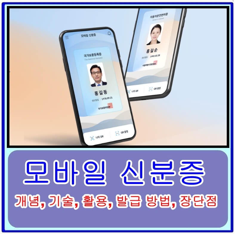  모바일 신분증의 개념, 기술, 활용, 발급 방법, 장단점