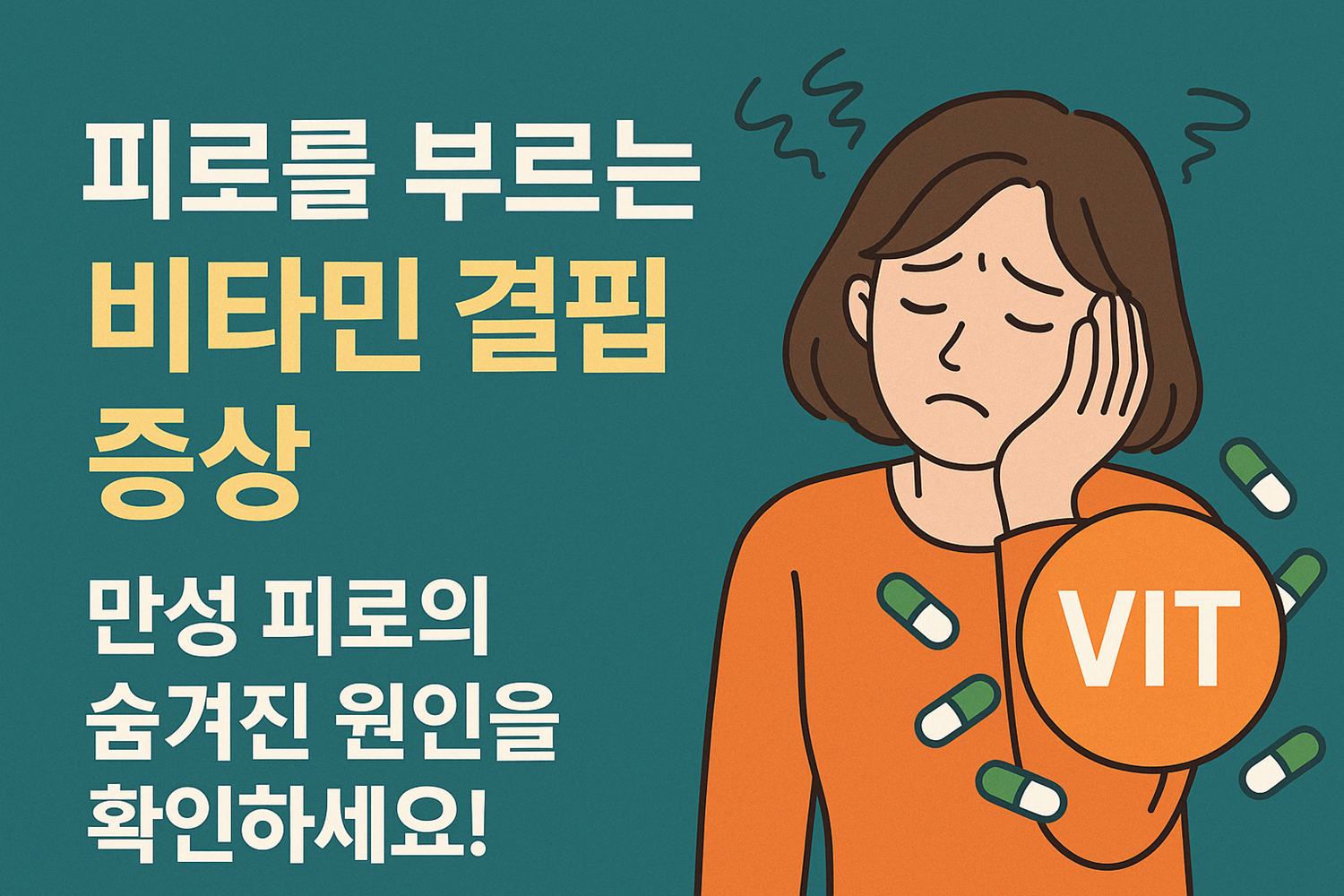 피로를 부르는 비타민 결핍 증상