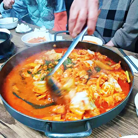 생방송 오늘저녁 정선 하이원 리조트 물닭갈비 맛집