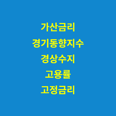 경제금융용어