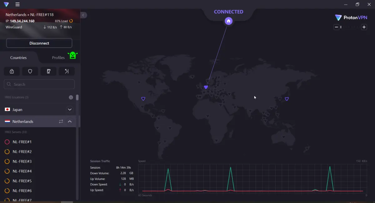 게임용 VPN Proton VPN 2