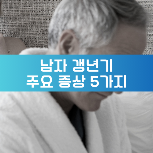 남자갱년기주요증상