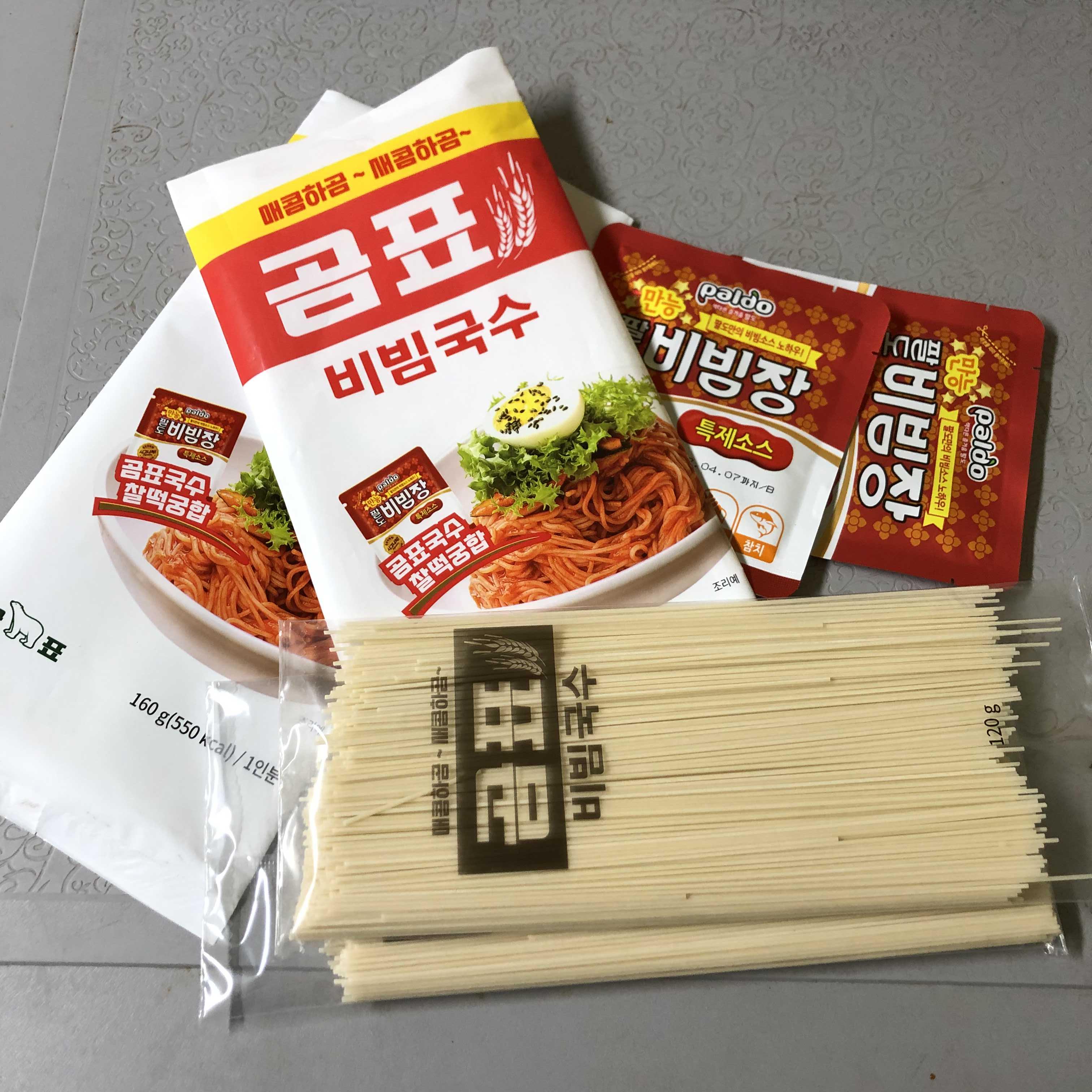  곰표 비빔국수 만드는 법 준비할 것도 없어요