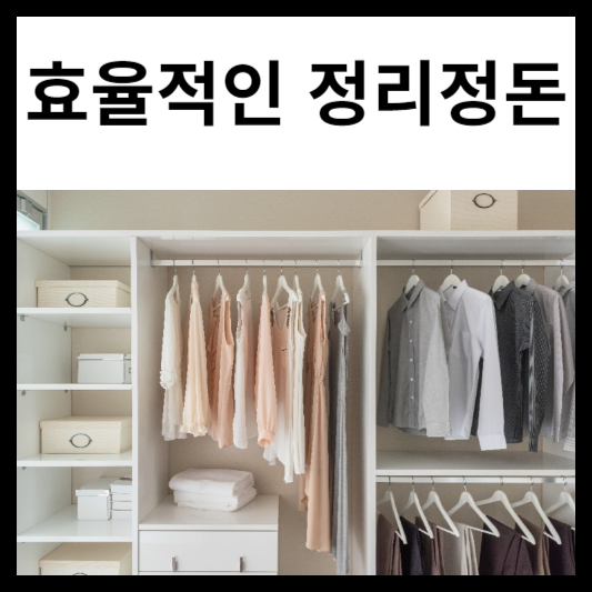 효율적인 정리정돈