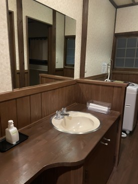 Ryokan shared shower room 료칸 공용 샤워실