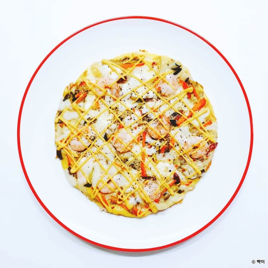 피자-만들기-계란새우-다이어트-레시피