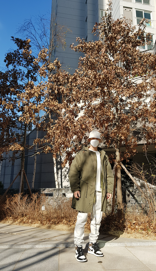  개파카 컬티즘 직구 ( CULTIZM ) 실착 사진 추가 - MILITARY SURPLUS US M51 FISHTAIL PARKA OLIVE ( 구매 및 실착 후기 ) Feat. 조던 1 다크모카