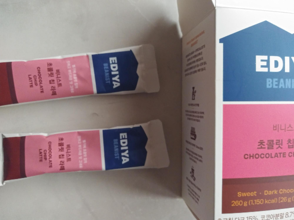  이디야 비니스트 초콜릿 칩 라떼 후기