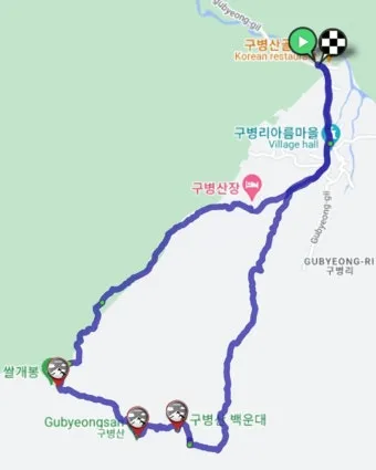 구병산 등산 최단 코스 완벽 가이드 충북 알프스 종주_28