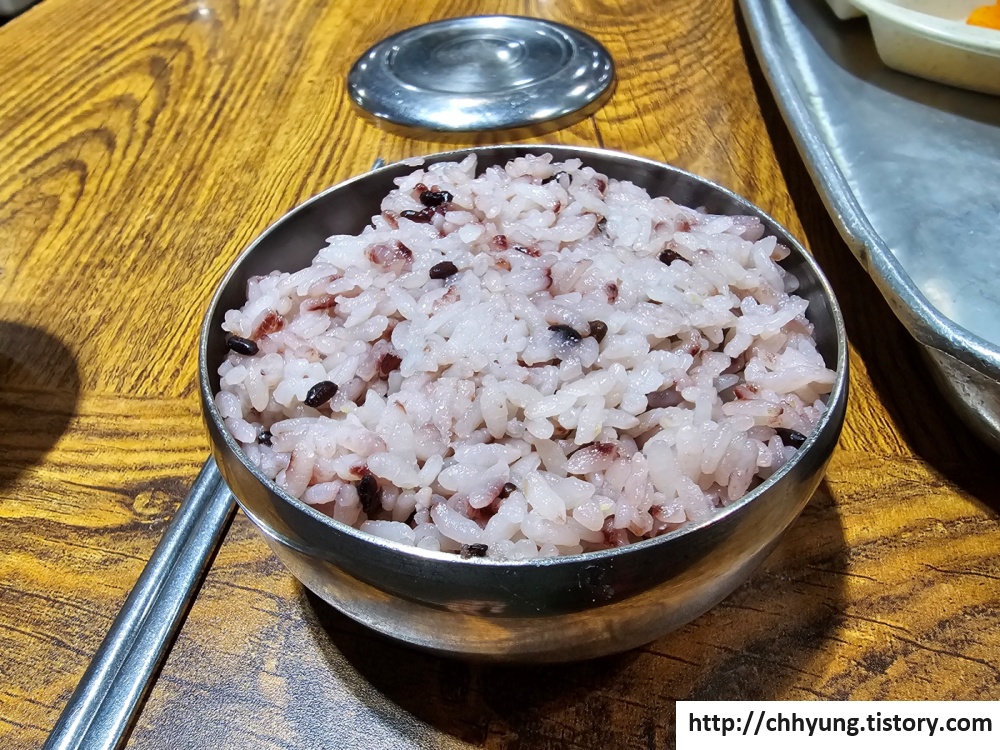 안양 천우식당 - 꾹꾹이 공기밥