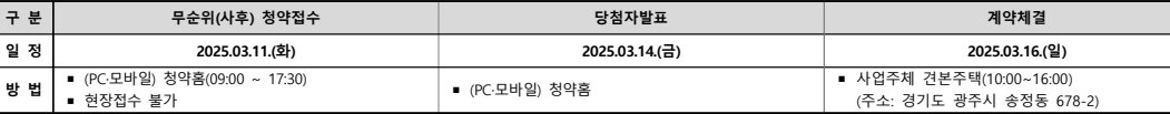 곤지암역-제일풍경채-무순위3차-청약일정