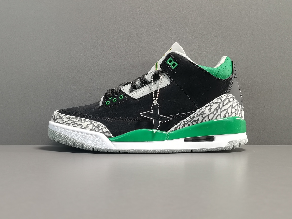  [NIKE] X 나이키 에어조던3 레트로 파인 그린 CT8532-030