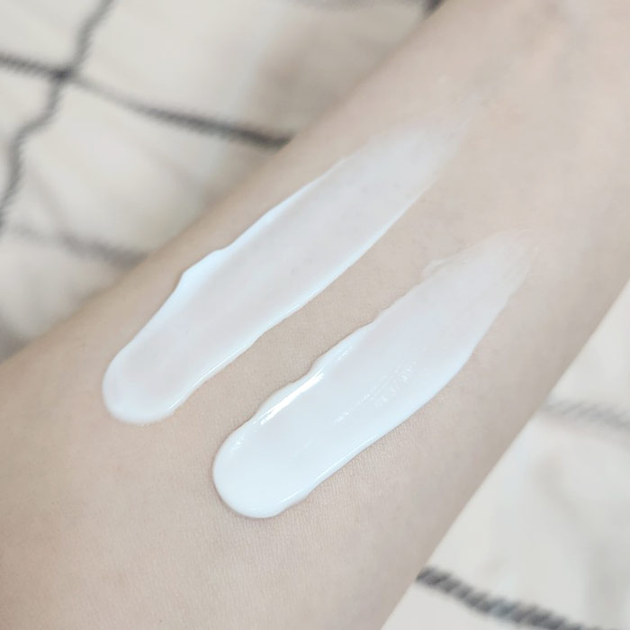 제로이드 크림의 발림성