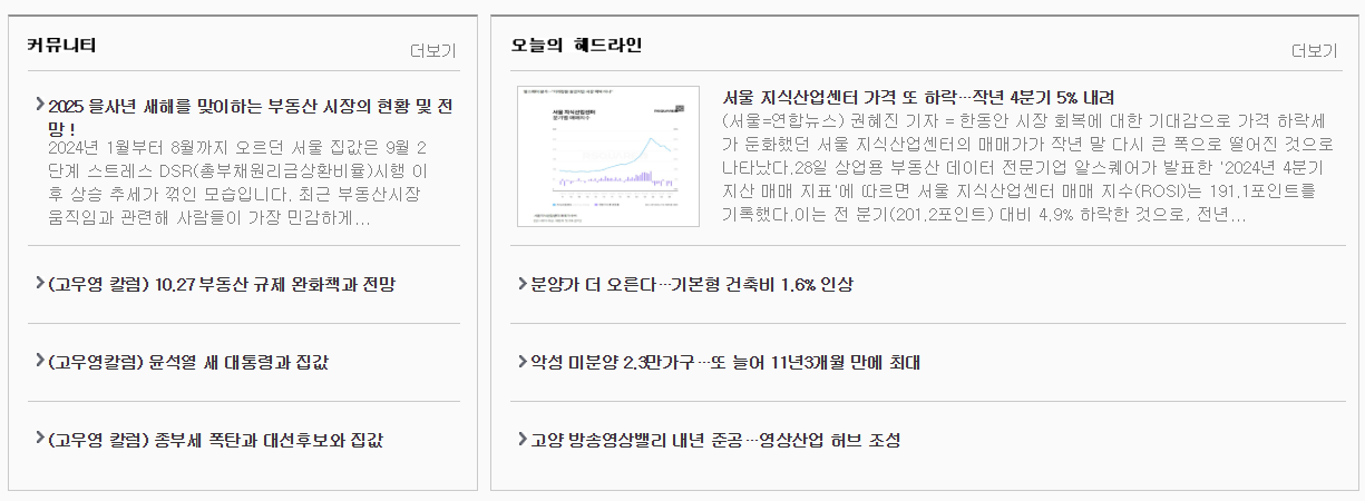 부동산 뱅크