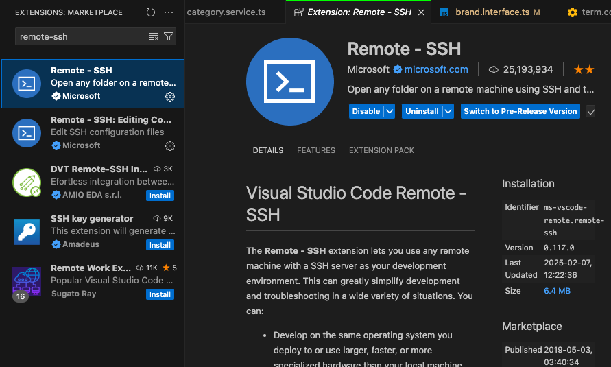 SSH 접속하는 가장 쉬운 방법 VScode 플러그인 Remote SSH 원격 접속
