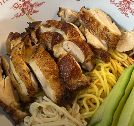 백반기행 용산 홍콩식 중식당 치킨미엔(누들) 원앙볶음밥
