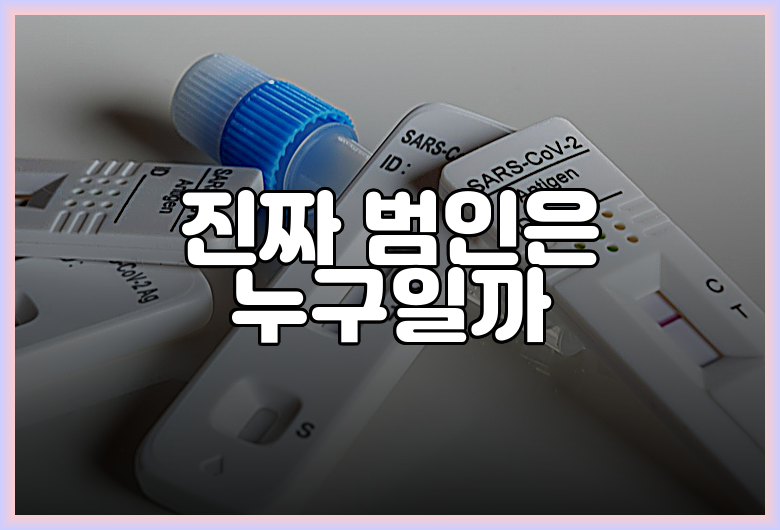 진짜 범인은 누구일까