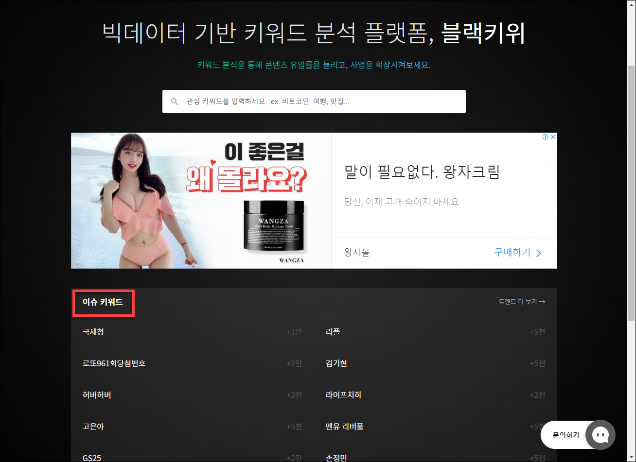 실시간 인기검색어 볼 수 있는 사이트 목록 모음 / 네이버 인기검색어 4 img
