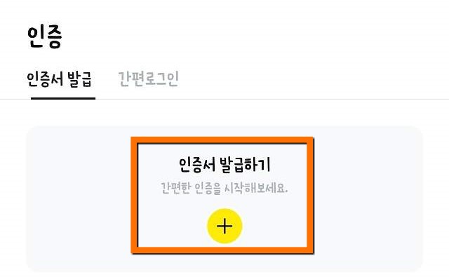 카카오페이인증서, 공인인증서 대신 사용하기. 발급방법 및 사용방법