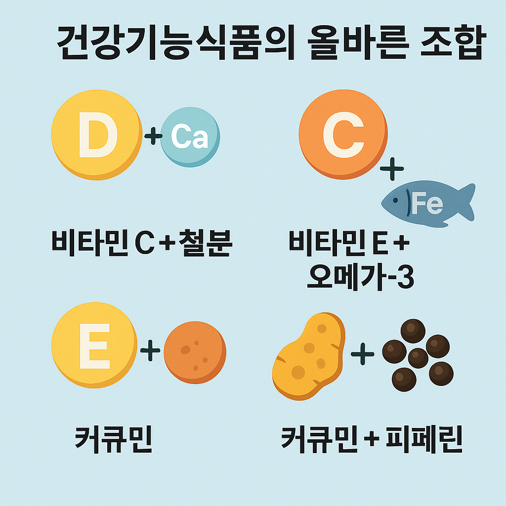 건강기능식품 올바른 조합