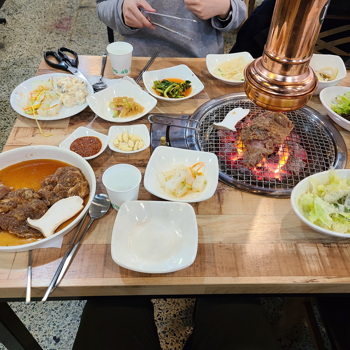  호계동(평촌) "청담진갈비" 식사 후기