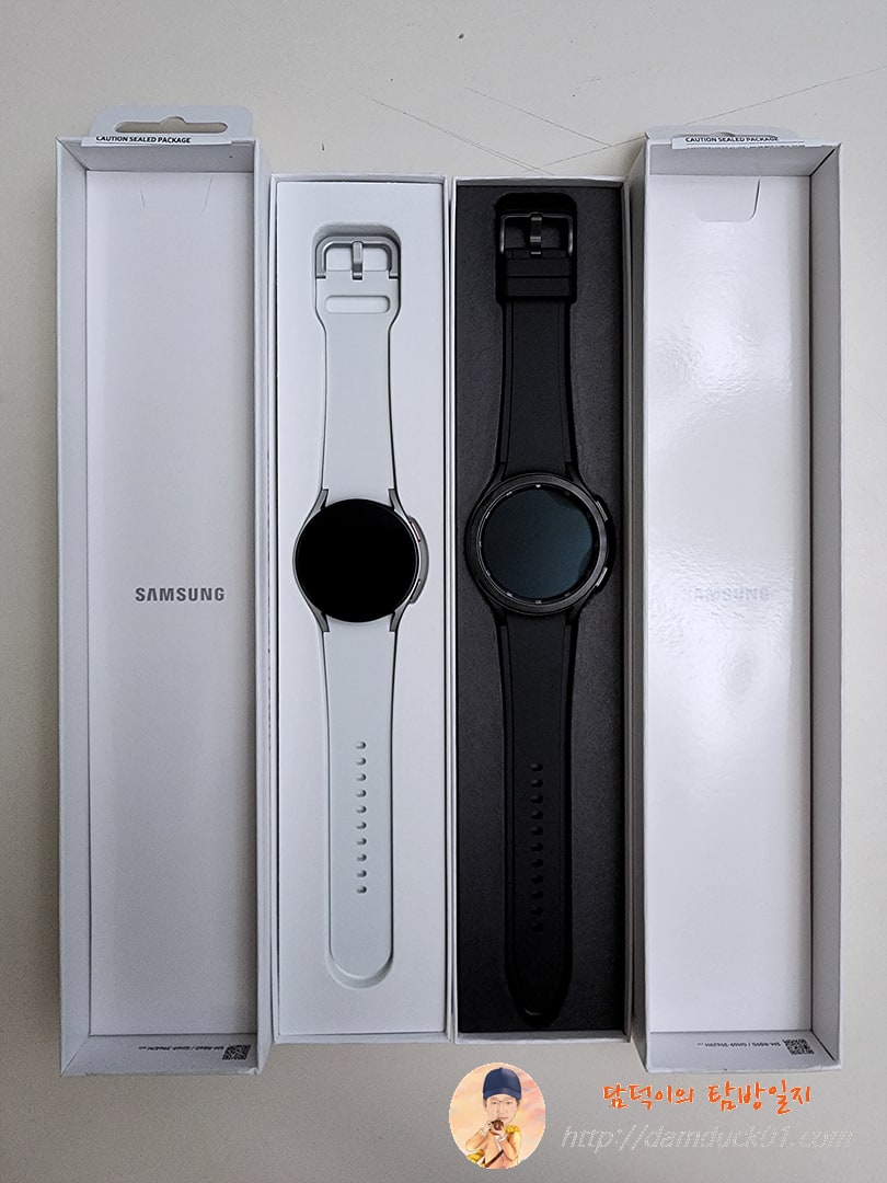 Galaxy Watch 4와 Galaxy Watch 4 Classic 개봉