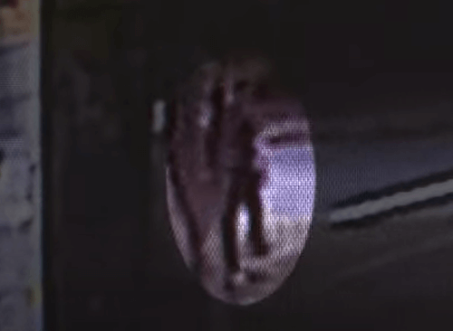 대낮 흉기 난동 CCTV 영상의 한장면