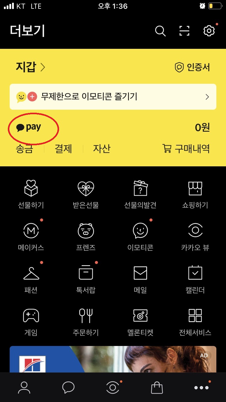 카카오톡 정부지원금 알림서비스