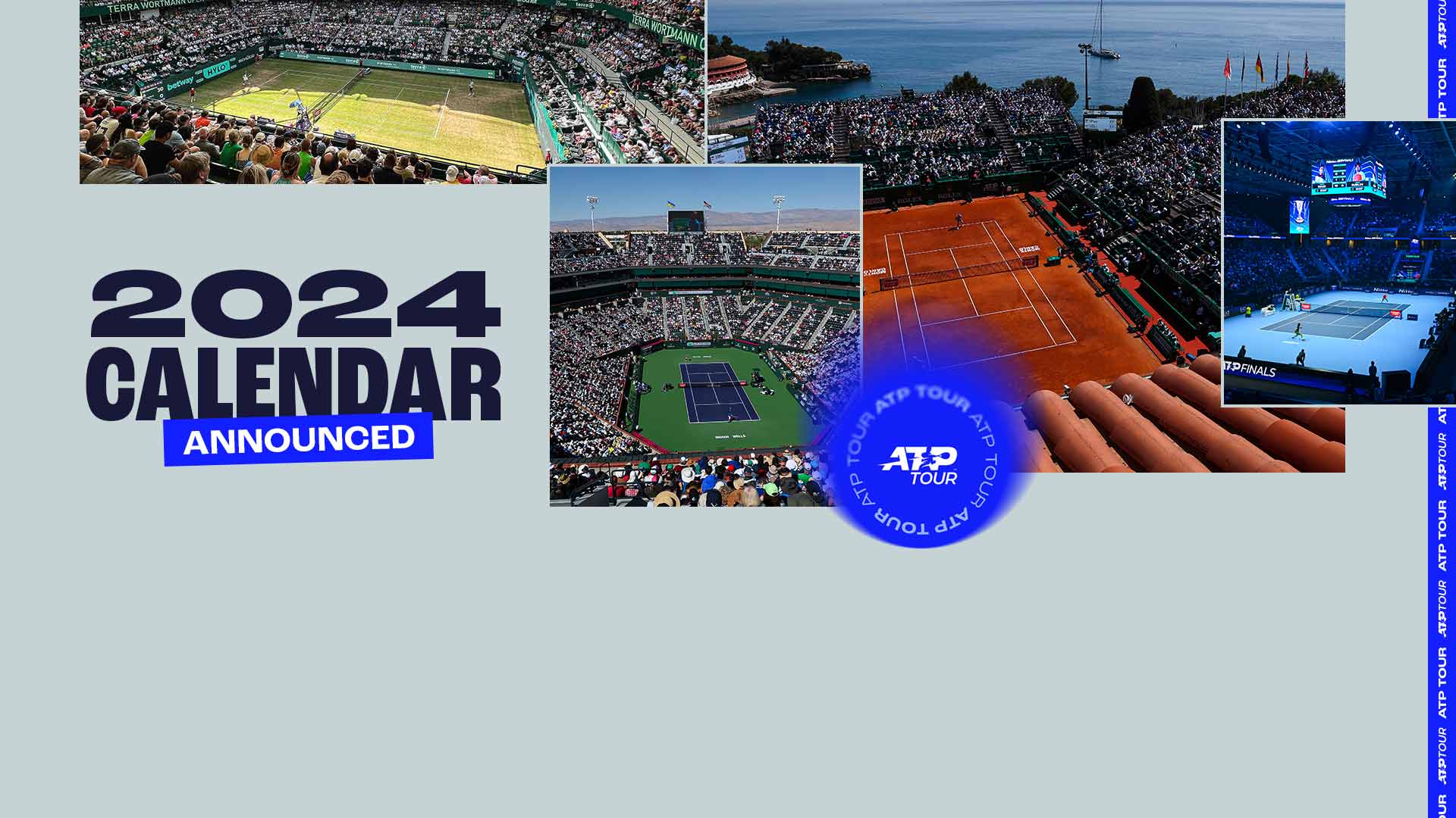  [테니스] 2024년 ATP 투어 일정입니다.(그랜드슬램, 파이널스, ATP 1000 500 250, 랭킹 포인트 방식 변경)
