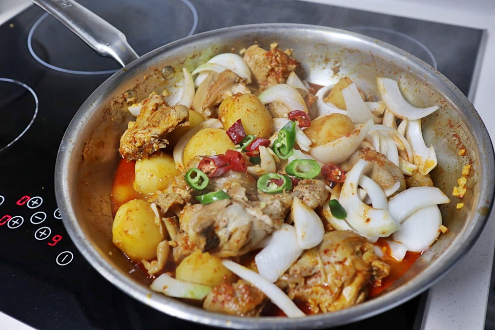 양념 황금 레시피 닭볶음탕 조림