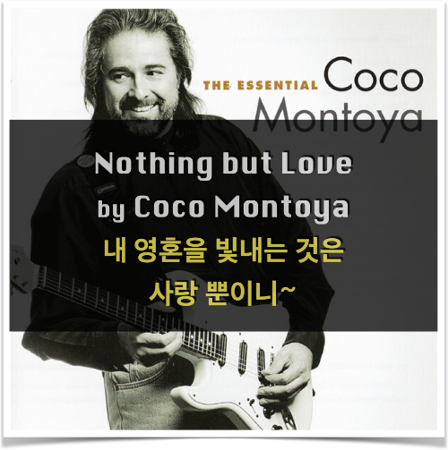  Nothing but Love - Coco Montoya, 내 영혼을 빛내는 것은 사랑 뿐이니~