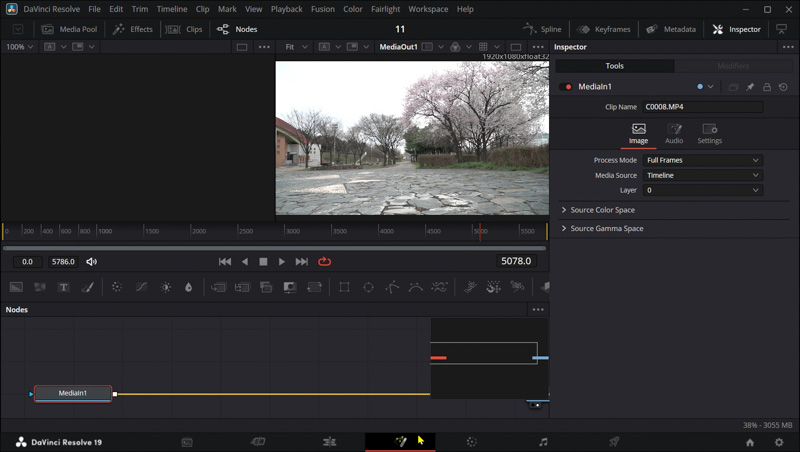 다빈치리졸브-퓨전(Fusion)페이지