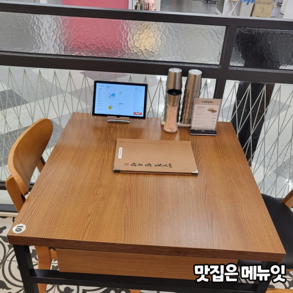  메밀꽃필무렵 홈플러스 잠실점 메밀집 테이블오더 메뉴잇 설치 사례