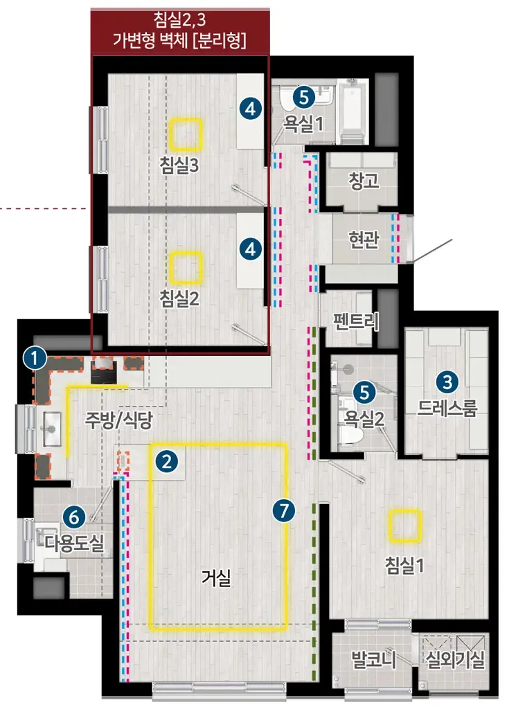 청평-수자인-더퍼스트-분양가-청약-평면도