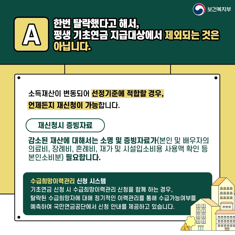 기초연금 신청방법 수급자격 모의계산 자가진단 금액 부부 자동차 재산 나이