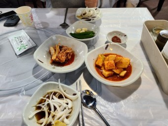 두부젓국 두부수육 두부삼합