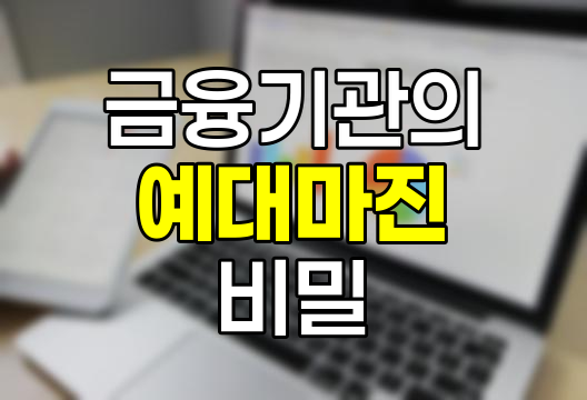 금융기관의 수익 구조와 예대마진의 비밀