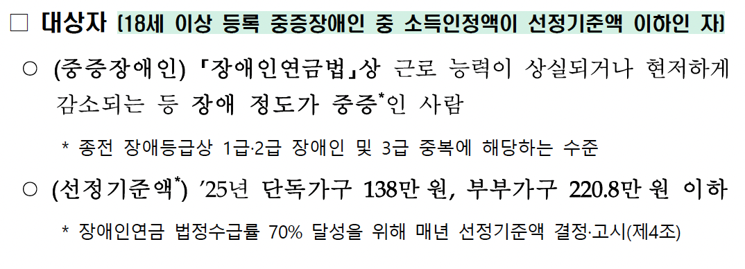 장애연금 금액