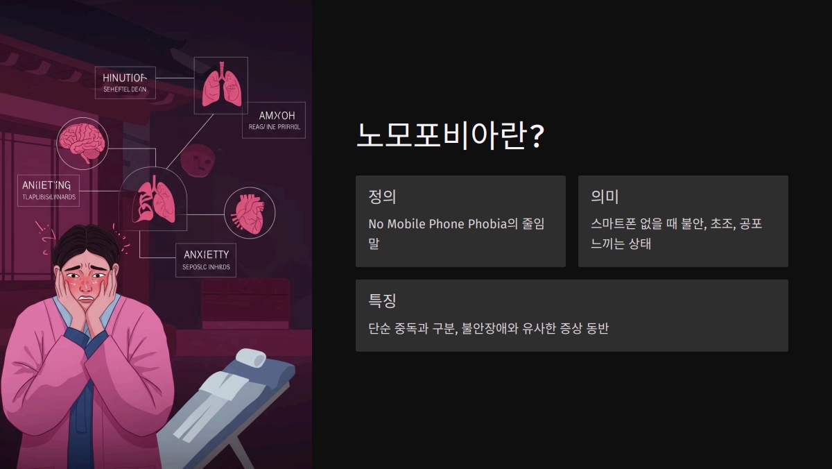 노모포비아 증상
