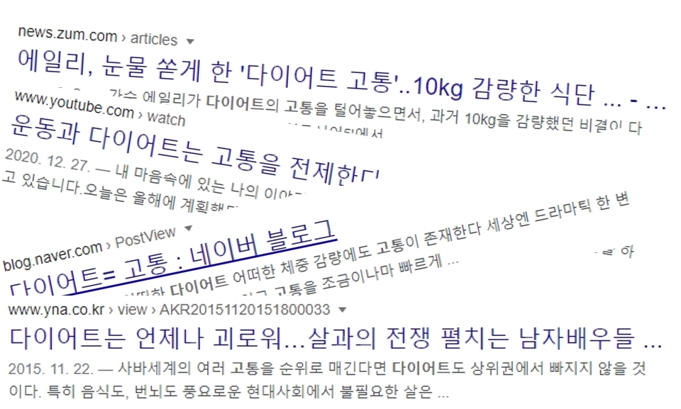  다이어트 프로젝트 #11 다이어트의 고통에 대하여