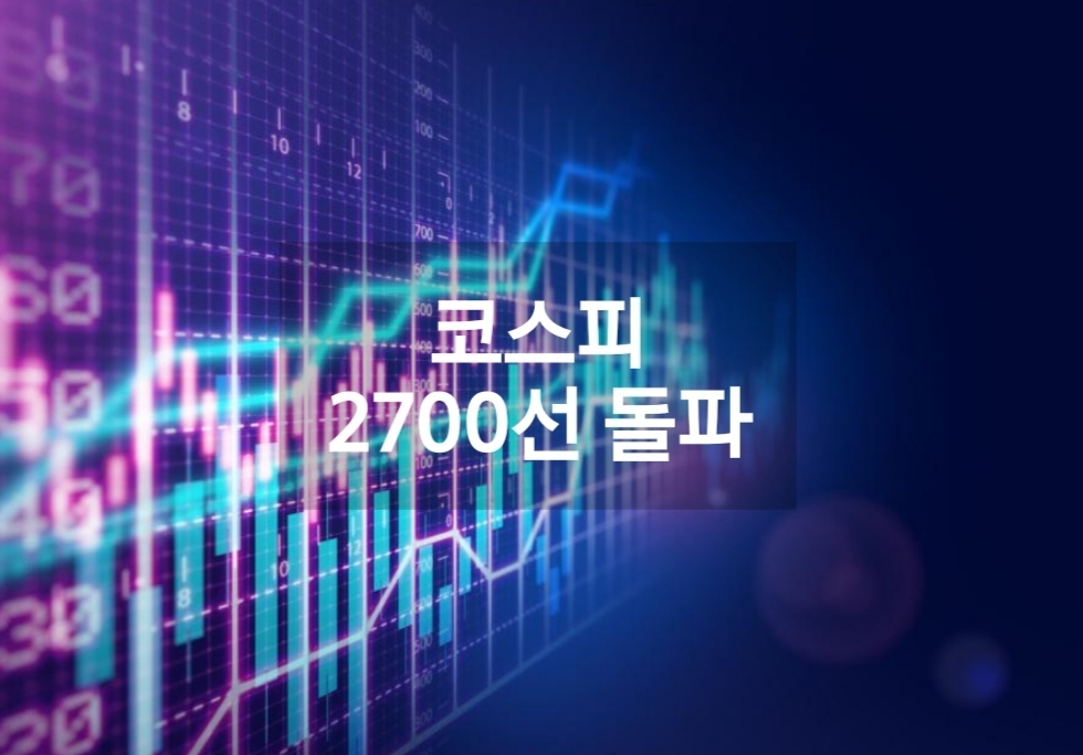  코스피 사상 최초 2700선 돌파!! 삼성전자 첫 7만원대 마감 [수익금 공개]
