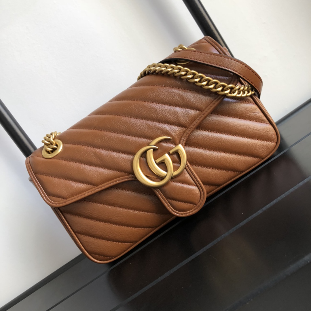  [GUCCI] 구찌 GG 마몽 스몰 마틀라세백 숄더백 443497 0OLFT 2535