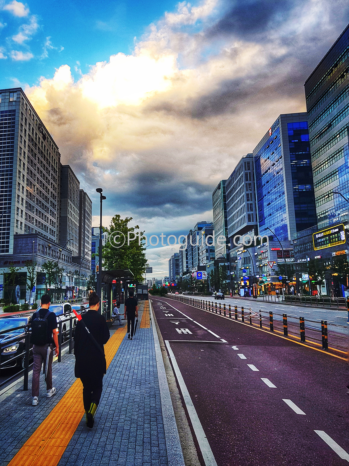서울 도로 풍경