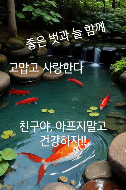 친구에게 보내는 우정 카톡 메세지