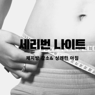  세리번 나이트 5개월차 후기에요^^
